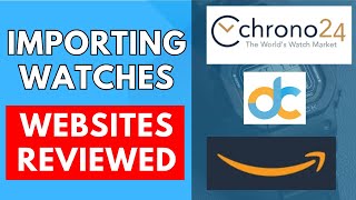 1 Website has Prices INCLUSIVE of Custom Duties | Import Watches to India 🇮🇳
