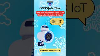 How does IoT facilitate smart CCTV integration with other devices? #cctvquiz  #techlogics