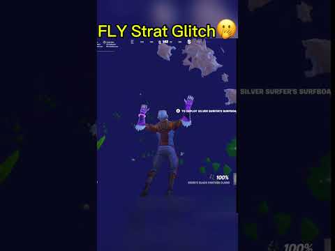 INSANE Fly Strat Glitch #fortnite #chapter5 #gaming #fortniteclips #glitches