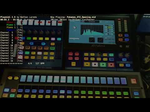Pokemon XYZ Ash Greninja Theme Song 8-bit cover
