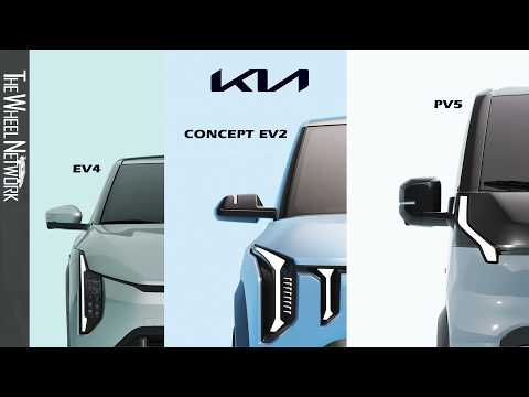 The new Kia EV4, PV5 and Concept EV2 – Teaser