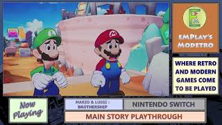 Mario & Luigi : Brothership - Nintendo Switch - #3 - The Laudable Larks Of Luigi Logic