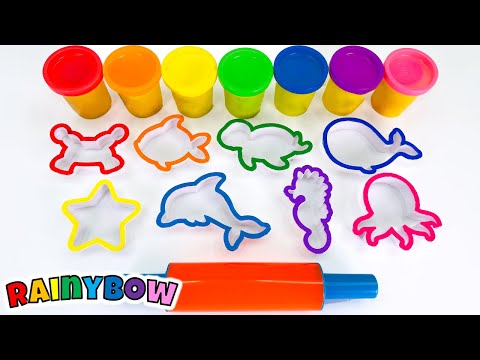 How to Make Sea Animals with Dough Cutters