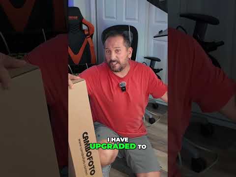 💪 HEAVY DUTY SUPPORT! CAMBOFOTO 74" Fluid Head Tripod UNBOXING!