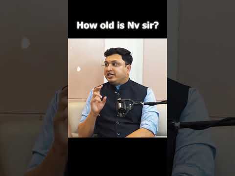 How Old is NV Sir?😮@MotionNVSir #shorts #viralshort #news #motionkota #nvsir