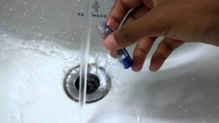 ink diffused in H2O