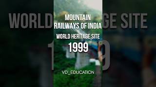 Beauty of Mountain Railways of India 🇮🇳 | #shorts #ytshorts #gatearchitecture