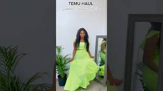 SUMMER DRESSES HAUL👗#shorts #temu #temufinds #temufashion #shoptemu #temureview
