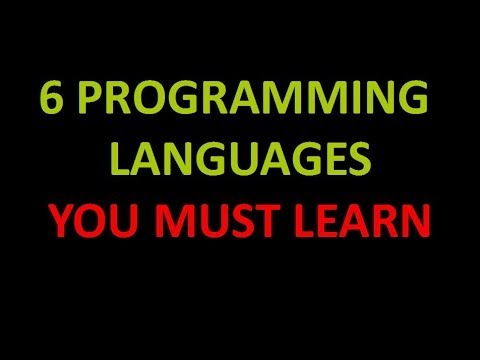 6 Best Programming Languages You Must Learn