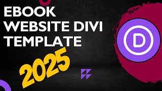 Ebook website templates with Divi