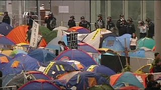 Hong Kong protesters break into government building