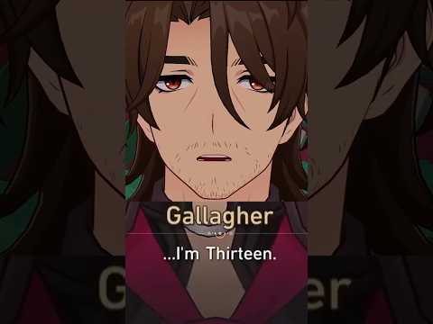 The reason why Gallagher said he's 13?! - #acheron #honkaistarrail #penacony