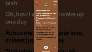 From The Start • Laufey #spotify #spotifyclone #lyrics #singer #audio #fyp