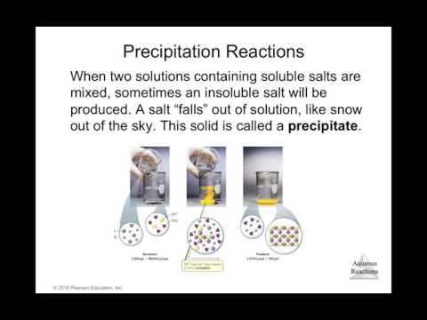 Chapter 4 - Reactions in Aqueous Solutions