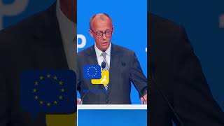 We Europeans Must Defend Ourselves Better Than in the Past! #friedrichmerz #Merz Urgent Call at #EPP