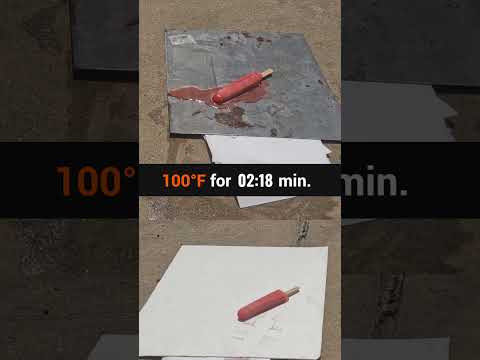 How long can a popsicle survive in 100°F heat? #NanoTechMaterials #ThermalEfficiency