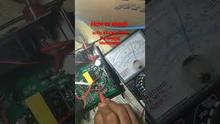 Analog Multimeter sy Ic KA7500 /TLC494 check krnay ka Tarika
