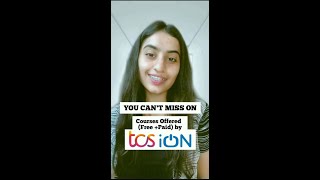 Free and Paid Online Courses offered by TCS ION| Top Companies Courses| #freecourses #career #course
