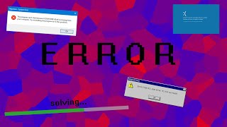 how to solve your windows errors   Blue screen and DLL errors