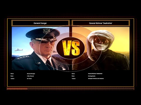 CnC Generals ZH Shockwave - AIrForce General Vs Salvage General Challenge