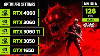Killing Floor 3 with DLSS 4 | RTX 4060, 3060TI, 3060, 3050, GTX 1650
