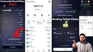 How To Claim LayerEdge Airdrop And Community Round Token? Bridge Token Edgen Chain To Ethereum Chain