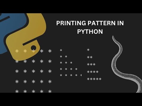 Python Pattern Programs | Python Programs
