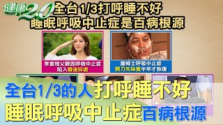全台1/3的人打呼睡不好 睡眠呼吸中止症恐猝死 健康2.0
