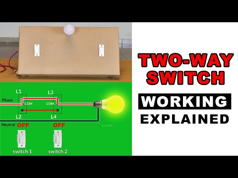 Two way Switch Connection | Staircase Wiring