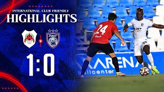 𝗜𝗡𝗧𝗘𝗥𝗡𝗔𝗧𝗜𝗢𝗡𝗔𝗟 𝗖𝗟𝗨𝗕 𝗙𝗥𝗜𝗘𝗡𝗗𝗟𝗬 | JDT 0-1 AL-RAYYAN SC