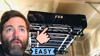 DIY Roof Top Tent Electric Winch Hoist - Cheap and Easy