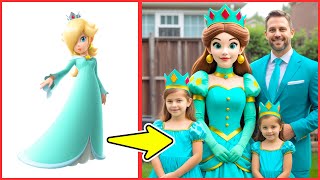 🍄 MARIO BROS Characters But WITH FAMILY #1 👨‍👩‍👧‍👦🥵+ 🔉Guess Mario Characters By Voice & Emoji