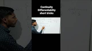 continuity & differentiability short tricks #class12maths #continuityanddifferentiability #shorts