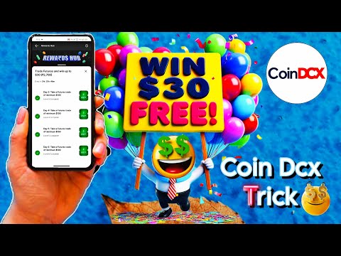 Coin Dcx Free 30$ // Coin Dcx Reward Hub // Crypto Trading #coindcx #earnmoneyonline