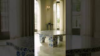 best minimilastic bone inlay table for home and living room
