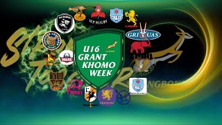 🏉 Under-16 Grant Khomo Rugby Week 2025 – Powered by Passion!
