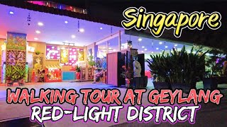 Exploring Geylang: Singapore's Red-Light District | 4K Night Walking Tour.
