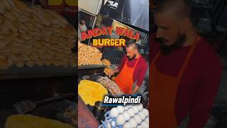 Rawalpindi's most famous Anda Burger | After the Donkey Meat Scandal, people came back! #streetfood
