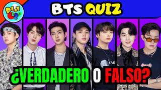 VERDADERO O FALSO - BTS TRIVIA 💜 Are You a Real ARMY? - K-POP GAME
