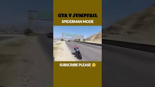 GTA V FUNNY JUMP FAIL #jumpfail #shorts #ytshorts #gta5  #short #gtav #yutubeshorts #gaming #virul