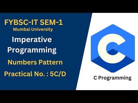 C Programming Tutorial: Display Number Pyramid | Imperative Programming 5C & 5D (Code Mavericks)