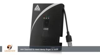 Apricorn Aegis Bio 3 500 GB USB 3.0 256-bit Encryption Portable Hard Drive A25-3BIO256-500 (Black) |