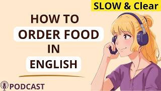 How to Order Food in English | 6 Minutes Learn English Speaking Conversation for Beginners