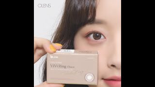 【POPLENS】ViVi Ring Choco リアル着用動画をご紹介