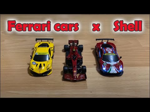 Ferrari x Shell controllable bluetooth mini cars (Sofia, Bulgaria)