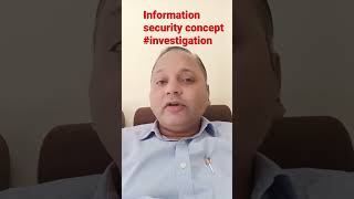 Information Security Concept  #investigation #cissp #cism