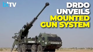 India Showcases Mounted Gun System | DRDO’s Indigenous Artillery Power Hits The Road