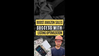 Amazon Sales Success with Listing Optimization #AmazonTips #EcommerceGrowth #SalesBoost