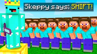 100 Players Simon Says in Minecraft!
