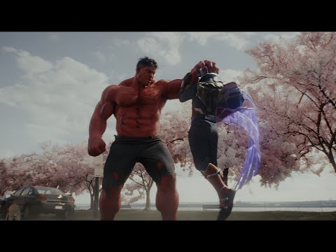Red Hulk vs Captain America Final Fight Scene [4K, HDR] | Captain America Brave New World (2025)